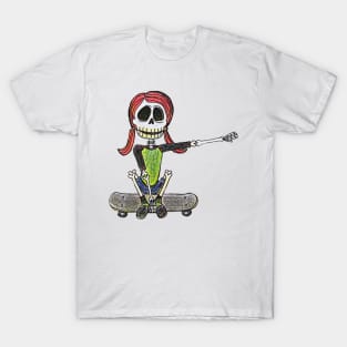 Lively Bones Skater Girl T-Shirt